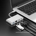 4 IN 1 USB HUB With HDMI Ethernet